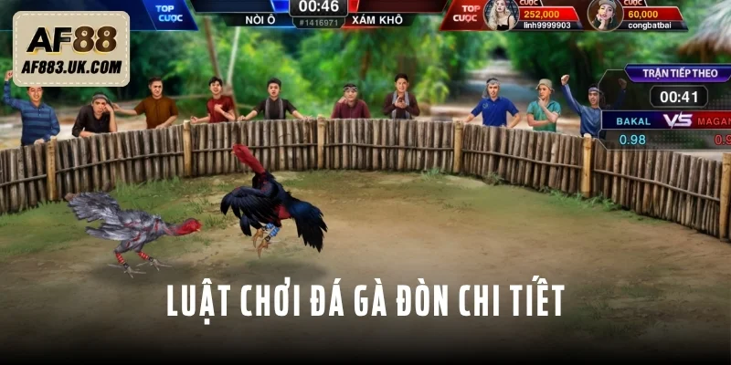 Tìm hiểu luật chơi đá gà đòn chính xác, chi tiết Tìm hiểu luật chơi đá gà đòn chính xác, chi tiết